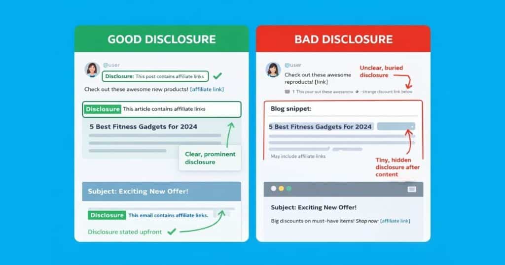 Amazon affiliate disclosure