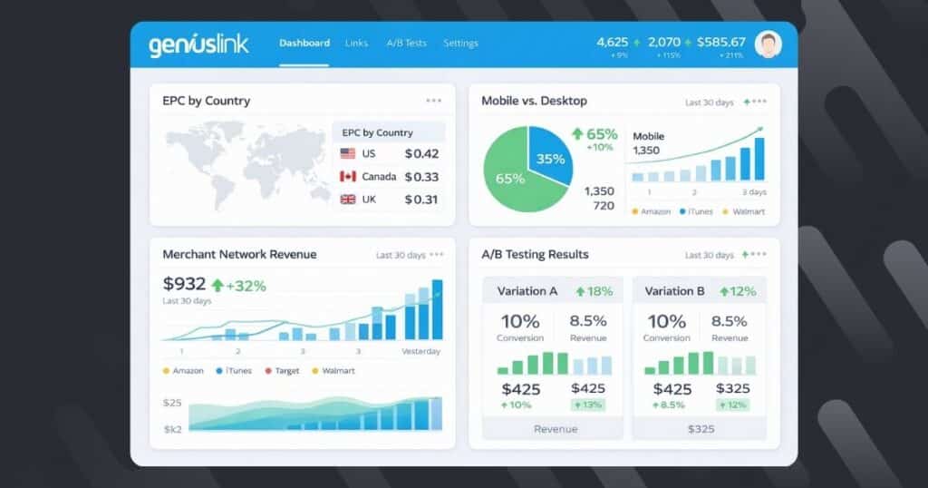 Geniuslink -increase Amazon affiliate earnings