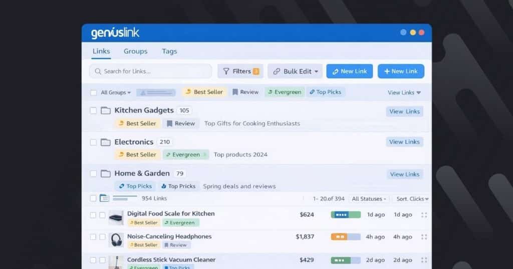 Fix broken affiliate links
